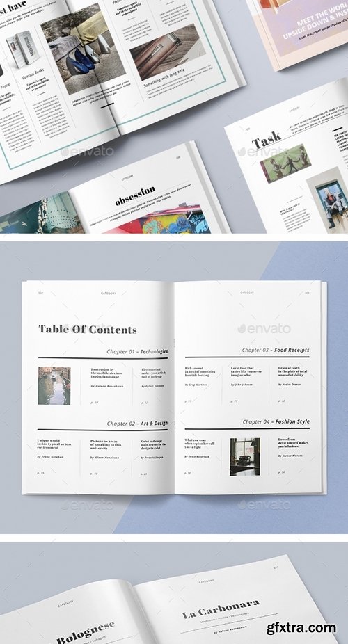 GraphicRiver - 50 Pages Minimal Magazine 17472492