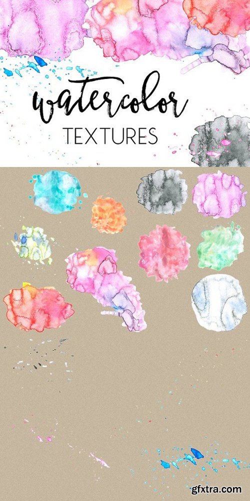 CM - Watercolor Textures Vol. 1 1227736