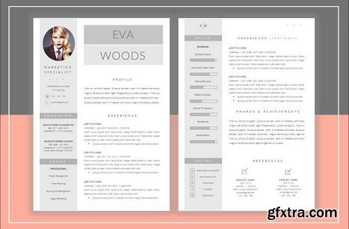 CM - Resume Template & Cover Letter 359274