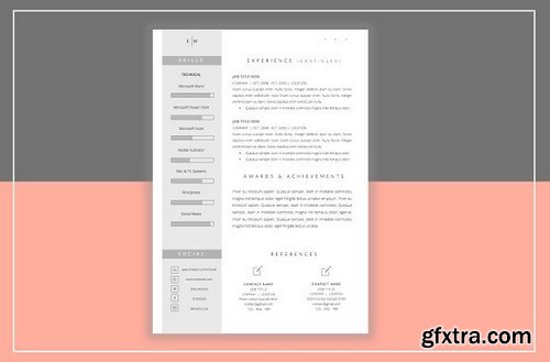 CM - Resume Template & Cover Letter 359274