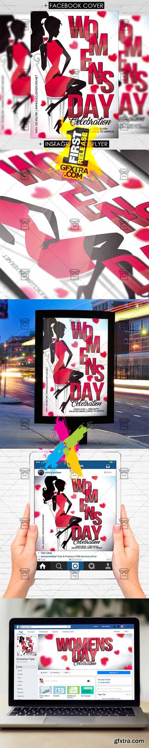 Womens Day Celebration - Premium Flyer Template