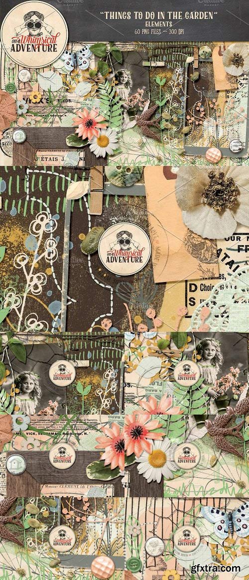 CM - Garden themed elements 648151