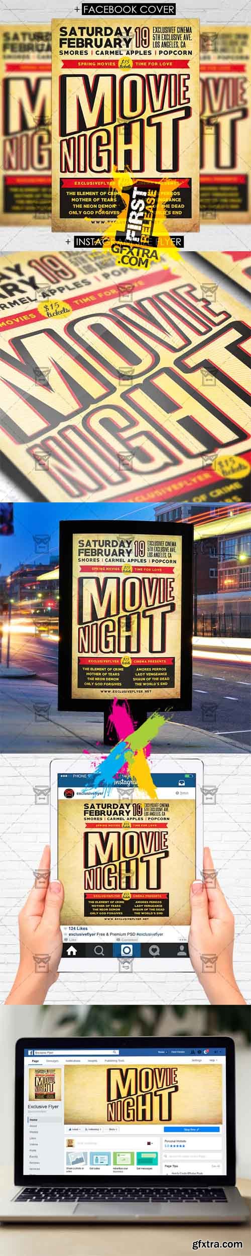 Movie Night - Premium Flyer Template