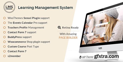 ThemeForest - LMS v4.5 - Learning Management System Education, LMS WordPress Theme - 7867581