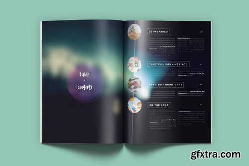 Graphicriver Magenta Magazine 18468715