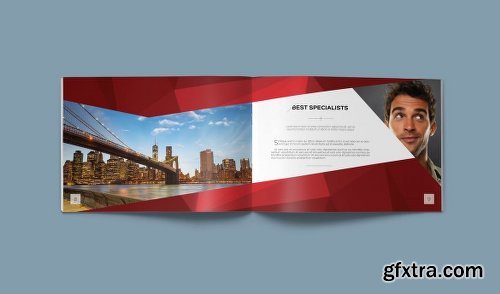 Graphicriver Square Business Brochure 13393636