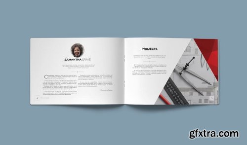 Graphicriver Square Business Brochure 13393636