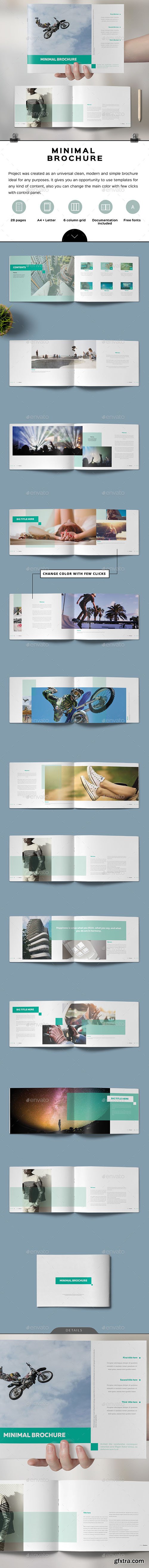 Graphicriver Minimal Simple Brochure 17692144