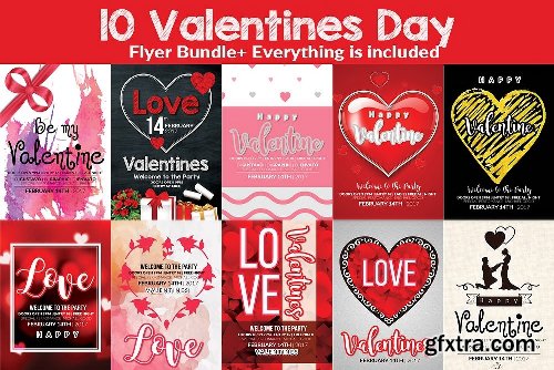 CreativeMarket 35 Valentines Day Templates 1203646