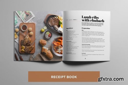 GraphicRiver - Receipt Cookbook 15303316