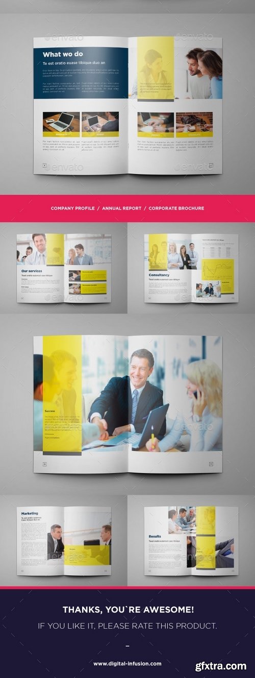 GraphicRiver - Corporate Company Profile 11641331