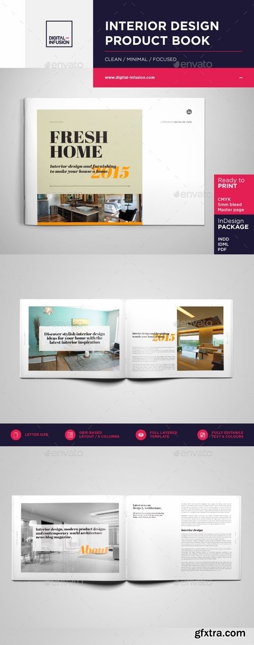 GraphicRiver - Interior Design Brochure Catalog 19058326