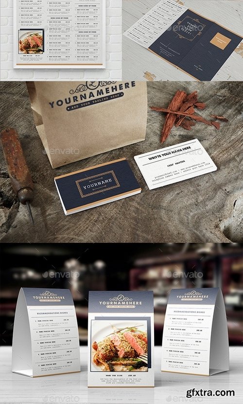 GraphicRiver - Classy Food Menu 3 12088875