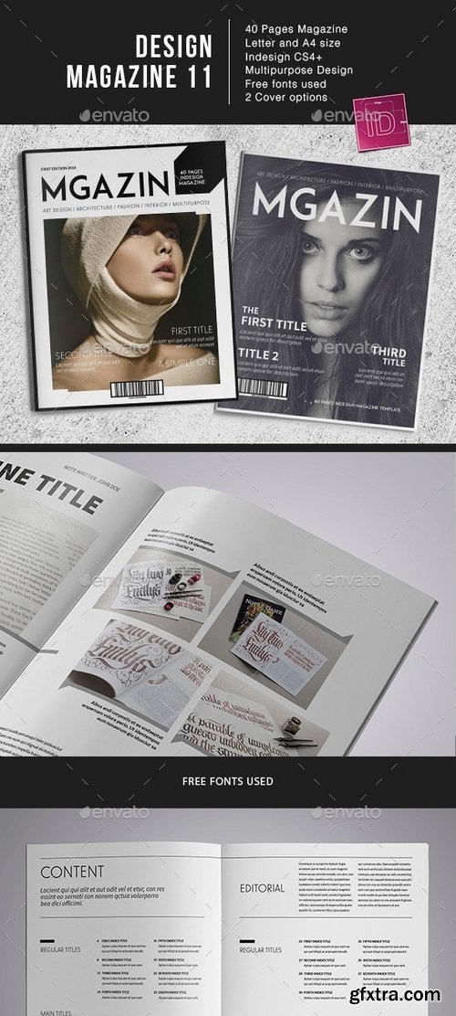 GraphicRiver - Design Magazine 11 Template 14387247