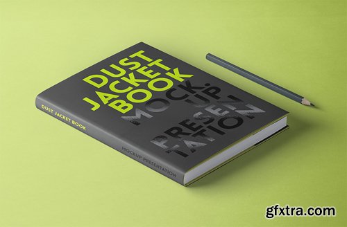 Psd Dust Jacket Book Mockup Vol 2