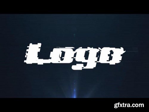 Glitch Logo Opener After Effects Templates