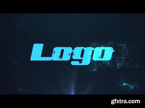 Glitch Logo Opener After Effects Templates