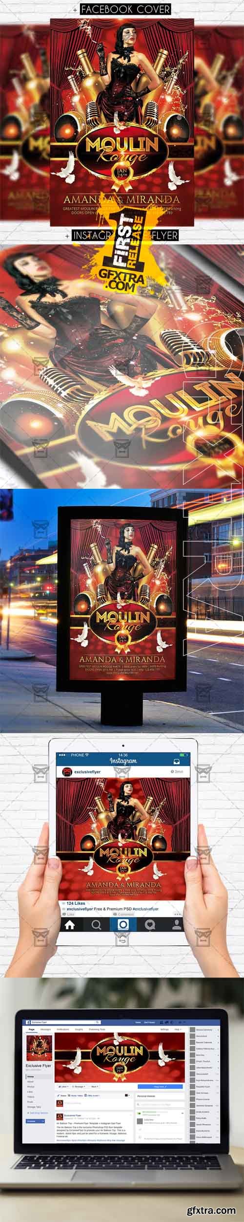 Moulin Rouge - Premium Flyer Template