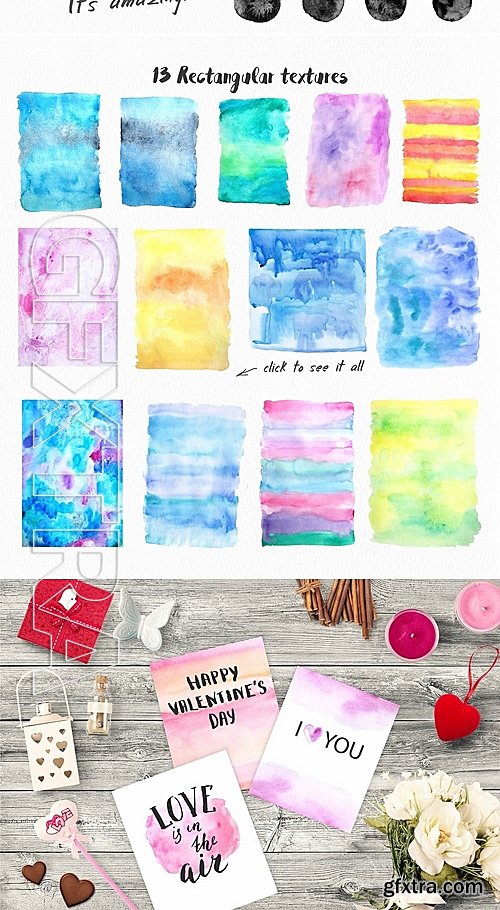 CM - Big Watercolor Textures Pack 1214987