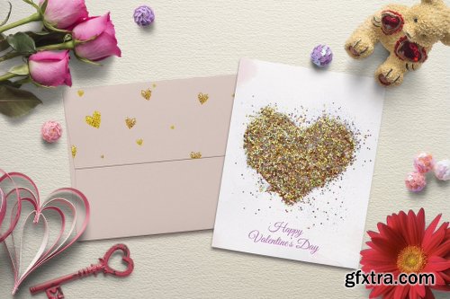 CreativeMarket 90 Valentine's Day Illustrations 1204089