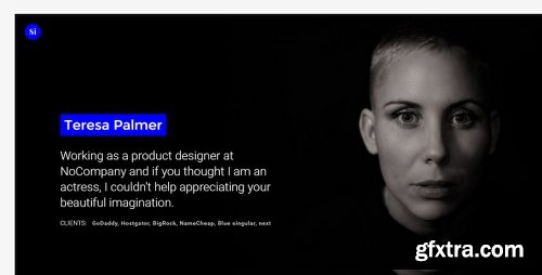 ThemeForest Singular Minimal Personal Portfolio Template 19414855