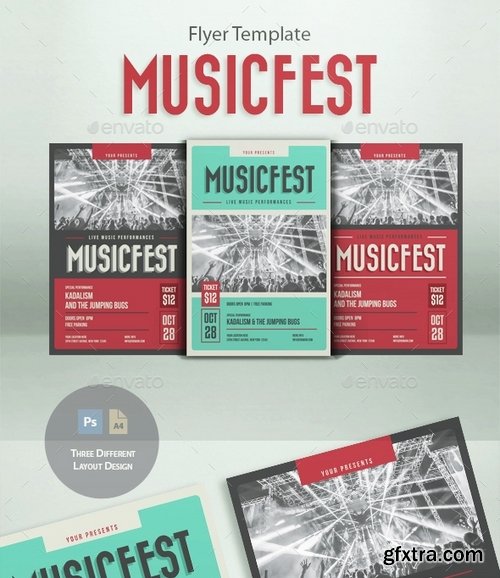 GraphicRiver - MusicFest Flyer Template 14965675