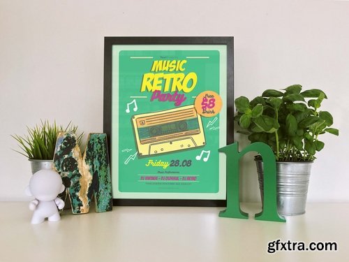 GraphicRiver - Music Retro Party 17449307