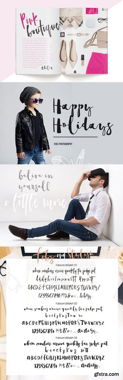 CM - FabsandStylish New Font Family 1063325