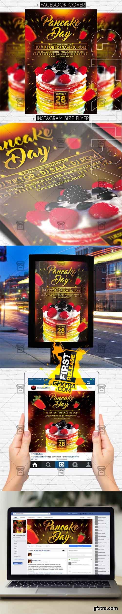 Pancake Day - Premium Flyer Template