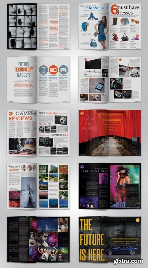 GraphicRiver - Catwalk Magazine Indesign Template 3401245