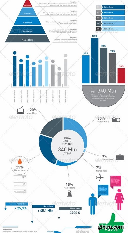 GraphicRiver - Infographic Elements Template Pack 05 3713333