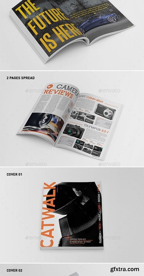 GraphicRiver - Photorealistic Magazine Mock-Ups 19264398