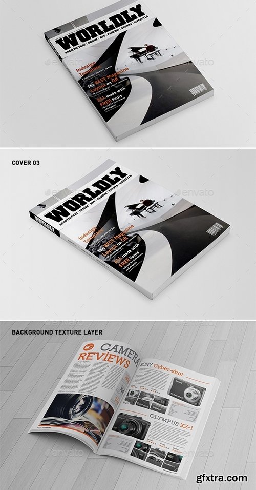 GraphicRiver - Photorealistic Magazine Mock-Ups 19264398