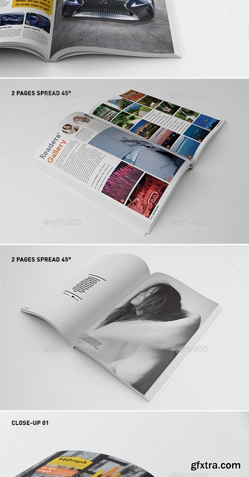 GraphicRiver - Photorealistic Magazine Mock-Ups 19264398