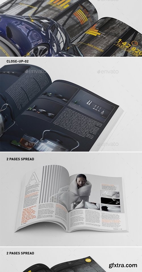 GraphicRiver - Photorealistic Magazine Mock-Ups 19264398