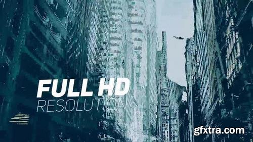 Grunge Parallax Slideshow Opener After Effects Templates