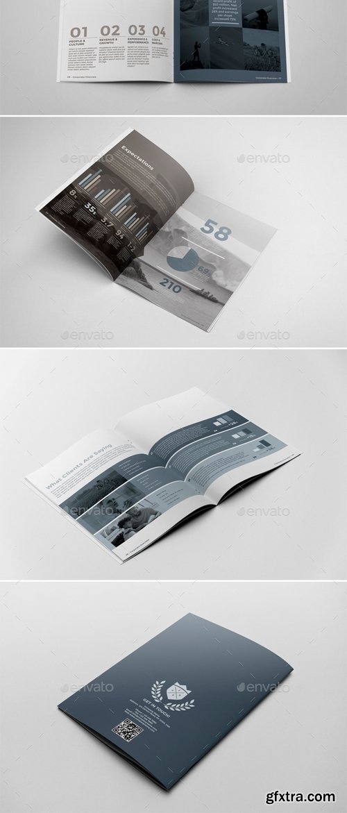 GraphicRiver - Corporate Brochure Report Template 19271644