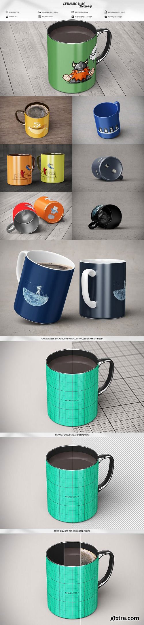 CM - Ceramic Mug Mock-Up 1107407