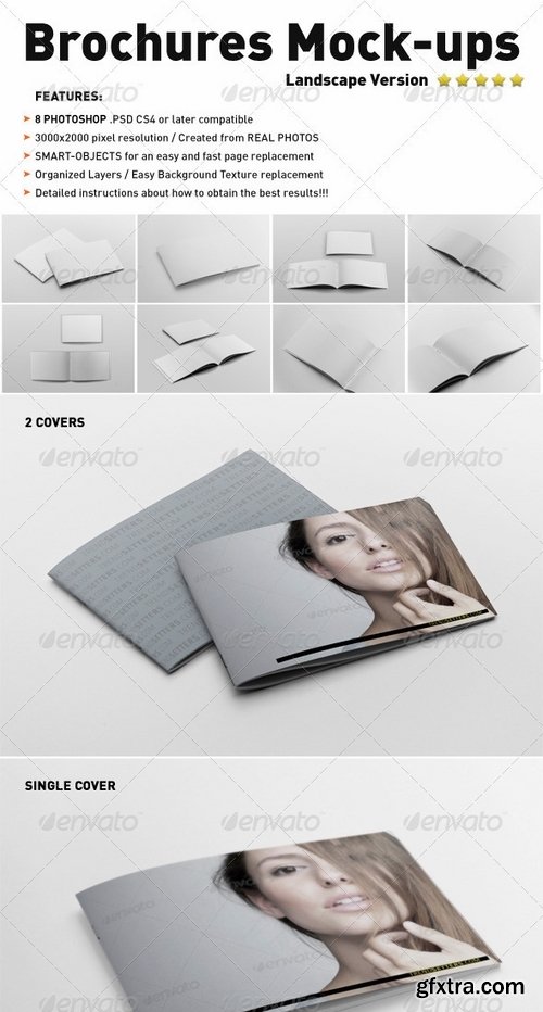 GraphicRiver - Photorealistic Landscape Brochure Mock-ups 3607653