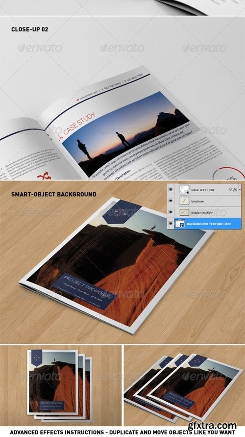 GraphicRiver - Photorealistic US Letter Brochure Mock-Ups 4803638