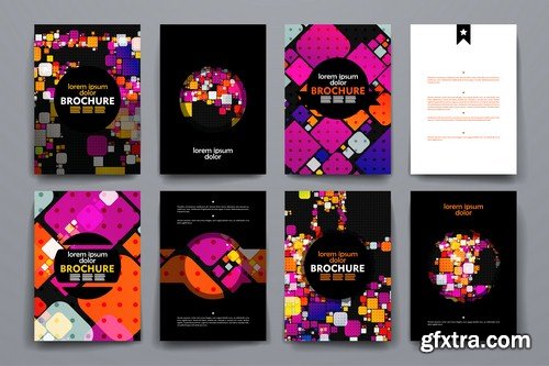 Brochure design - 11 EPS