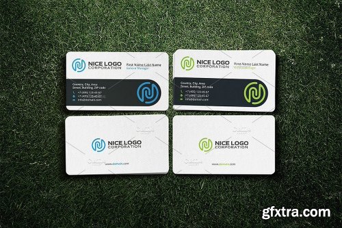 CreativeMarket Business Card With The letter N 1170384