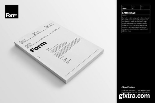 CreativeMarket Letterhead 988521