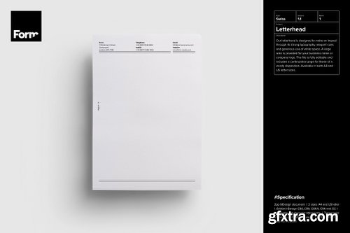 CreativeMarket Letterhead 988521