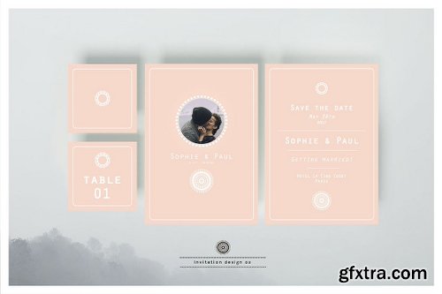 CreativeMarket Wedding Invitation 1171187