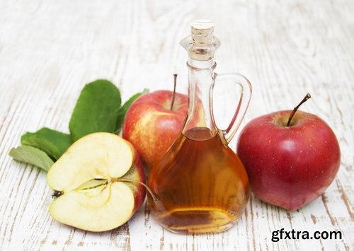 Collection of apple juice various fruits fresh vitamin iron 25 HQ Jpeg