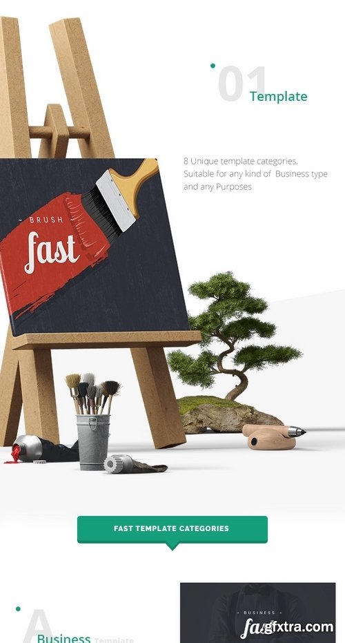 GraphicRiver - Fast - Multipurpose Powerpoint Template Pack 18184752