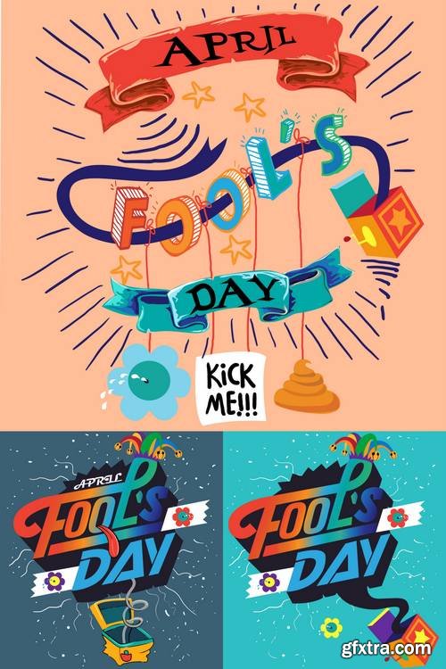 Fool's Day Vector Illustration