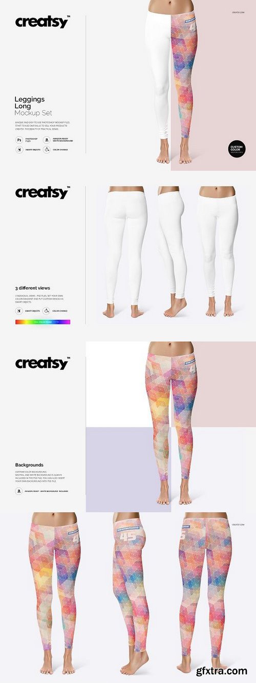 CM - Leggings Long Mockup Set 1173751