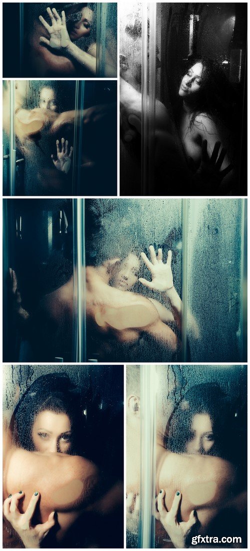 Sexy couple in shower 6X JPEG